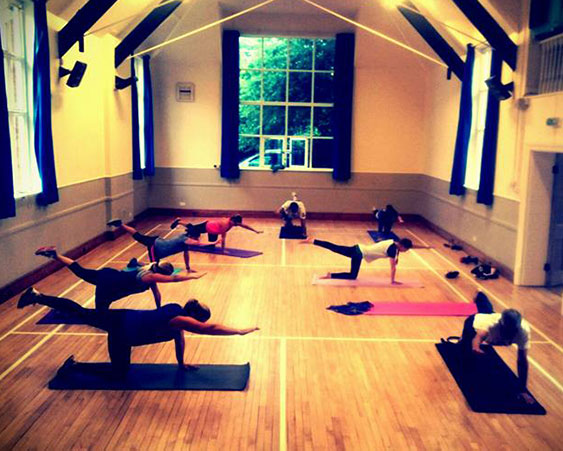 Fitness class at Dumbleton Village Hall